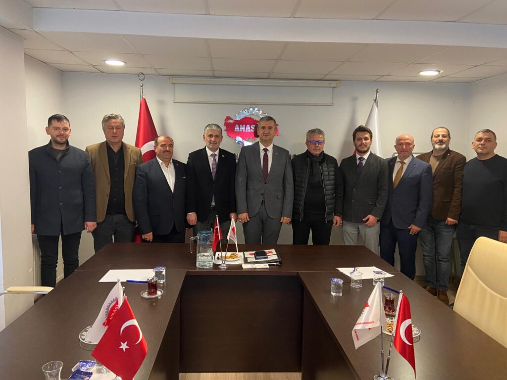 Saadet Partisi Bursa İl Başkanı Hamza Gürsel ve Heyeti ANASİAD’ı Ziyaret Etti